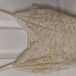 💋 VICTORIA'S SECRET Vintage Ivory Lace Slip 💋